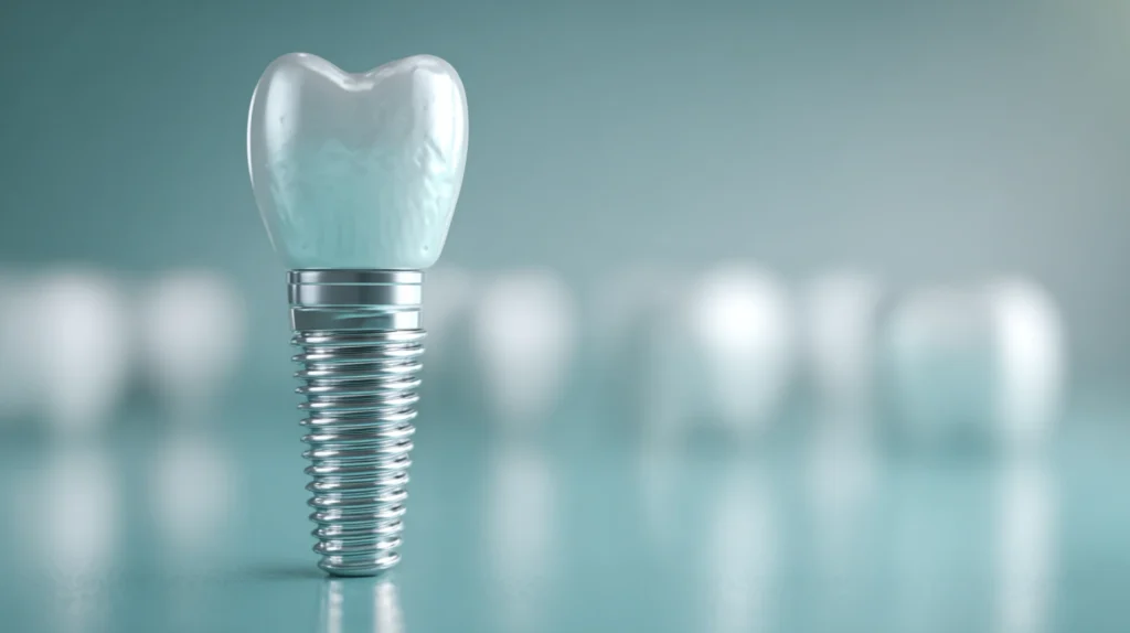 Dantų implanto vizualizacija modernioje klinikoje