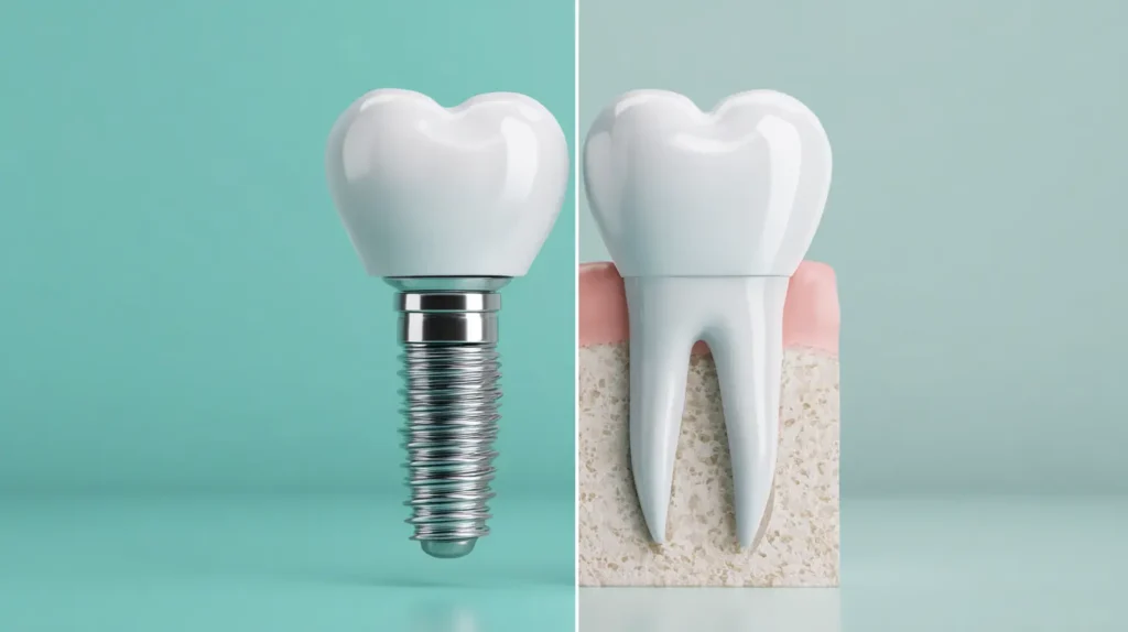 implantai ar protezavimas